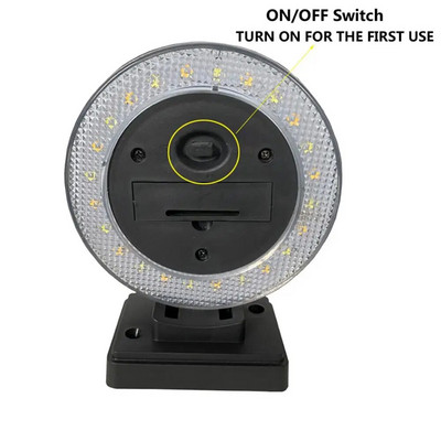 Saulės tvoros šviestuvai LED saulės sieniniai šviestuvai lauko vandeniui atsparūs 2 apšvietimo režimai, skirti sodo garažui ir takui