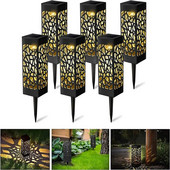 Lumină solară de grădină Lampă de gazon în aer liber impermeabilă Lampă solară de grădină reflector Calea Peisaj Lumină solară subterană Decor Stradă