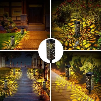 Solar Garden Light Αδιάβροχο φωτιστικό εξωτερικού χώρου γκαζόν Garden Solar Spotlight Pathway Landscape Solar Underground Light Decor Street