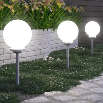 LED ηλιακό φως IP65 Αδιάβροχο εξωτερικό κήπο Street Trod Yard Λάμπα γκαζόν Road Courtyard Ground Landscape Lights Bulb