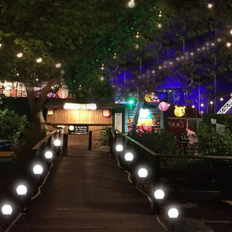 LED saulės energijos lemputė IP65 vandeniui atspari lauko sodo gatvės Trod kiemo vejos lempa kelio kiemo žemės kraštovaizdžio lemputė