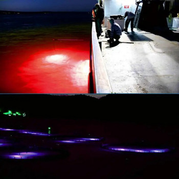 Mini Fish Lure Light LED Deep Sea Drop Underwater Tackle Fishing Squid Lure Light Εργαλεία λάμπας 6cm Υποβρύχια φώτα που αναβοσβήνουν
