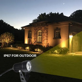 AC DC 12V Spoturi LED pentru exterior 9W 12W Gardon Yard Alb cald Lumină albă rece IP67 Rezistent la apă