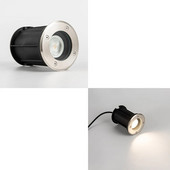 Lampă subterană cu led din aluminiu IP65 pentru exterior GU10 corp de iluminat subteran pentru verandă
