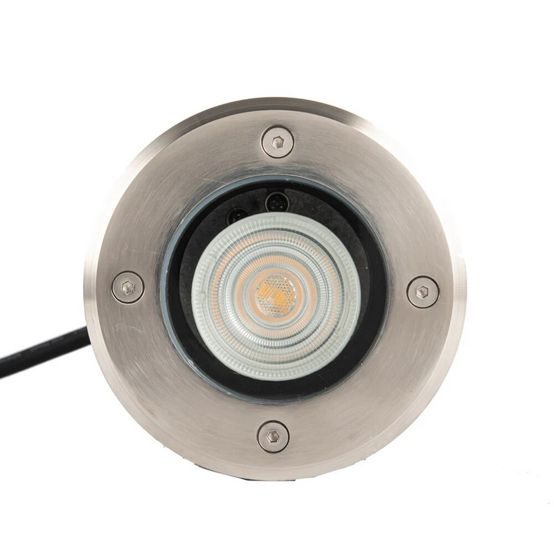 IP65 Αλουμίνιο led υπόγειο φωτιστικό εξωτερικού χώρου GU10 πρίζα βεράντα υπόγειο βήμα φωτιστικό