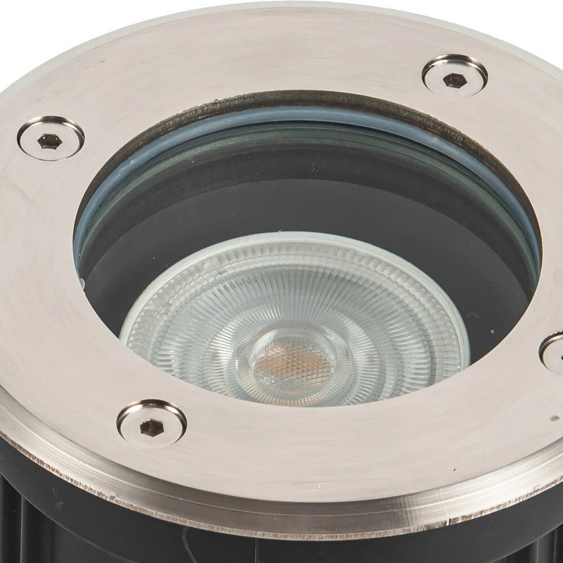 IP65 Αλουμίνιο led υπόγειο φωτιστικό εξωτερικού χώρου GU10 πρίζα βεράντα υπόγειο βήμα φωτιστικό