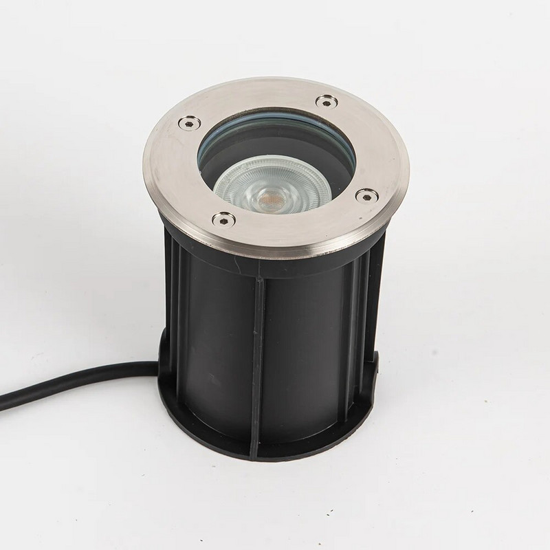 IP65 Αλουμίνιο led υπόγειο φωτιστικό εξωτερικού χώρου GU10 πρίζα βεράντα υπόγειο βήμα φωτιστικό