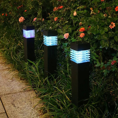 dezghețare solară grădină amenajarea luminii în aer liber curte peisaj lampă la sol lumina de noapte impermeabilă instrument de iluminat decorativ