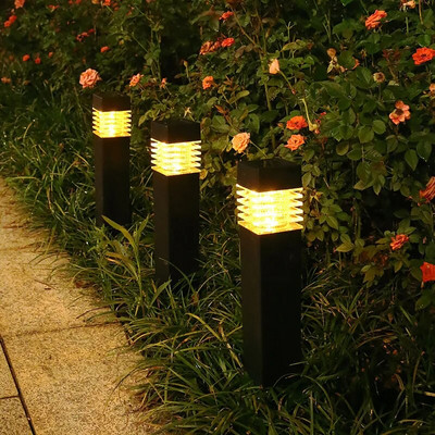 dezghețare solară grădină amenajarea luminii în aer liber curte peisaj lampă la sol lumina de noapte impermeabilă instrument de iluminat decorativ
