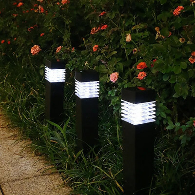 dezghețare solară grădină amenajarea luminii în aer liber curte peisaj lampă la sol lumina de noapte impermeabilă instrument de iluminat decorativ