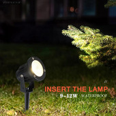Vânzare fierbinte IP65 Iluminat exterior Spoturi decorative pentru grădină Lumini pentru gazon LED 9W 12W Lumini de grădină impermeabile AC110V220V12V