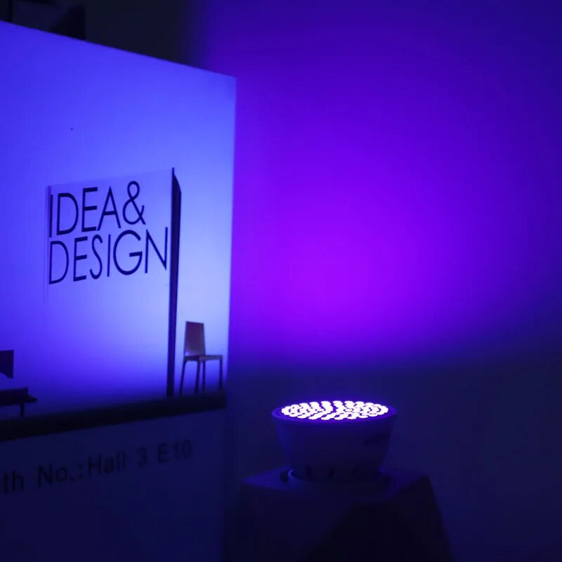 OK-B UVC UV-valgusega desinfitseeriv steriliseerimislamp E14 E27 MR16 GU10 tapjalesta ultraviolett-osoon bakteritsiidne lambipirn Sterilamp