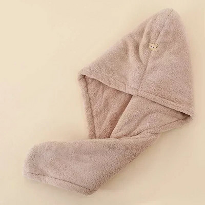 Kiiresti kuivavad juuksed Kiirelt kuivavad mikrokiust käterätikud Vannituba Naiste Vannitoa Aksessuaarid Pandlaga imetamismüts Saun Spa Käterätik Vann