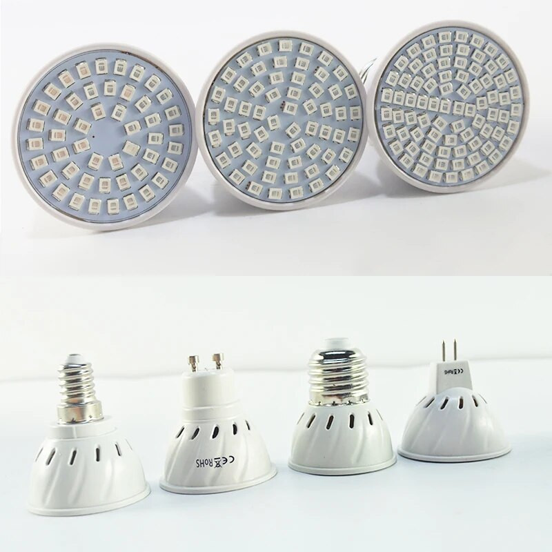 Ultravioletinė šviesa UVC baktericidinė dezinfekavimo lempa AC 220V E27 LED lemputė UV sterilizatorius ozono LED taškinė lemputė Nužudyk erkės bakterijas