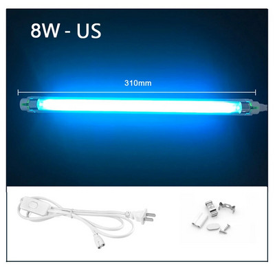 6W 8W UV UV Quartz Λαμπτήρας υπεριώδους T5 Tube 220V Βακτηριδιακός λαμπτήρας απολύμανσης Εσωτερική κουζίνα Υπνοδωμάτιο Σαλόνι Μικροβιοκτόνος σωλήνας