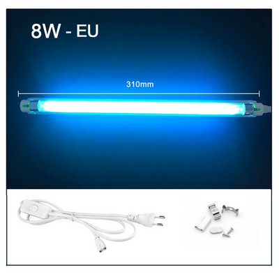 6W 8W UV UV Quartz Λαμπτήρας υπεριώδους T5 Tube 220V Βακτηριδιακός λαμπτήρας απολύμανσης Εσωτερική κουζίνα Υπνοδωμάτιο Σαλόνι Μικροβιοκτόνος σωλήνας