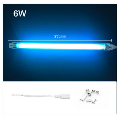 6W 8W UV UV Quartz Λαμπτήρας υπεριώδους T5 Tube 220V Βακτηριδιακός λαμπτήρας απολύμανσης Εσωτερική κουζίνα Υπνοδωμάτιο Σαλόνι Μικροβιοκτόνος σωλήνας