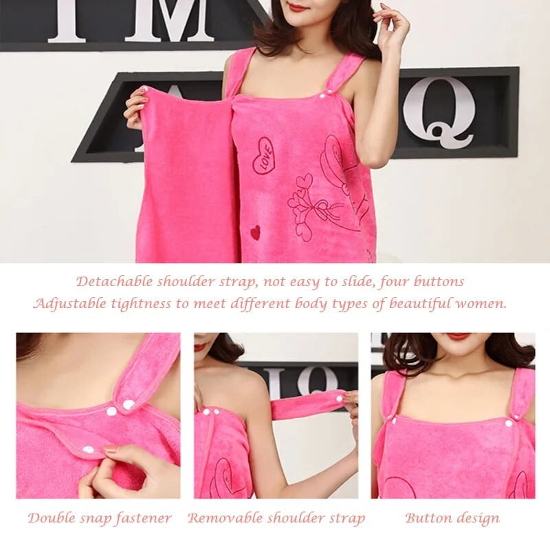 Νέες πετσέτες μπάνιου Fashion Lady Wearable Fast Drying Magic Bath Towel Beach Μπουρνούζια SPA Φούστα μπάνιου Dropshipping Πετσέτες μπάνιου