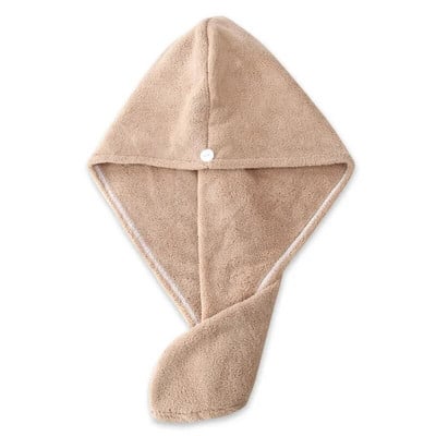 Mikropluošto plaukų rankšluostis, aukščiausios kokybės antifrizz plaukų džiovinimo įklotas moterims ir vyrams, sausiems plaukams kepurė, puikiai sugeriantis, suvyniotas vonios kepuraitė