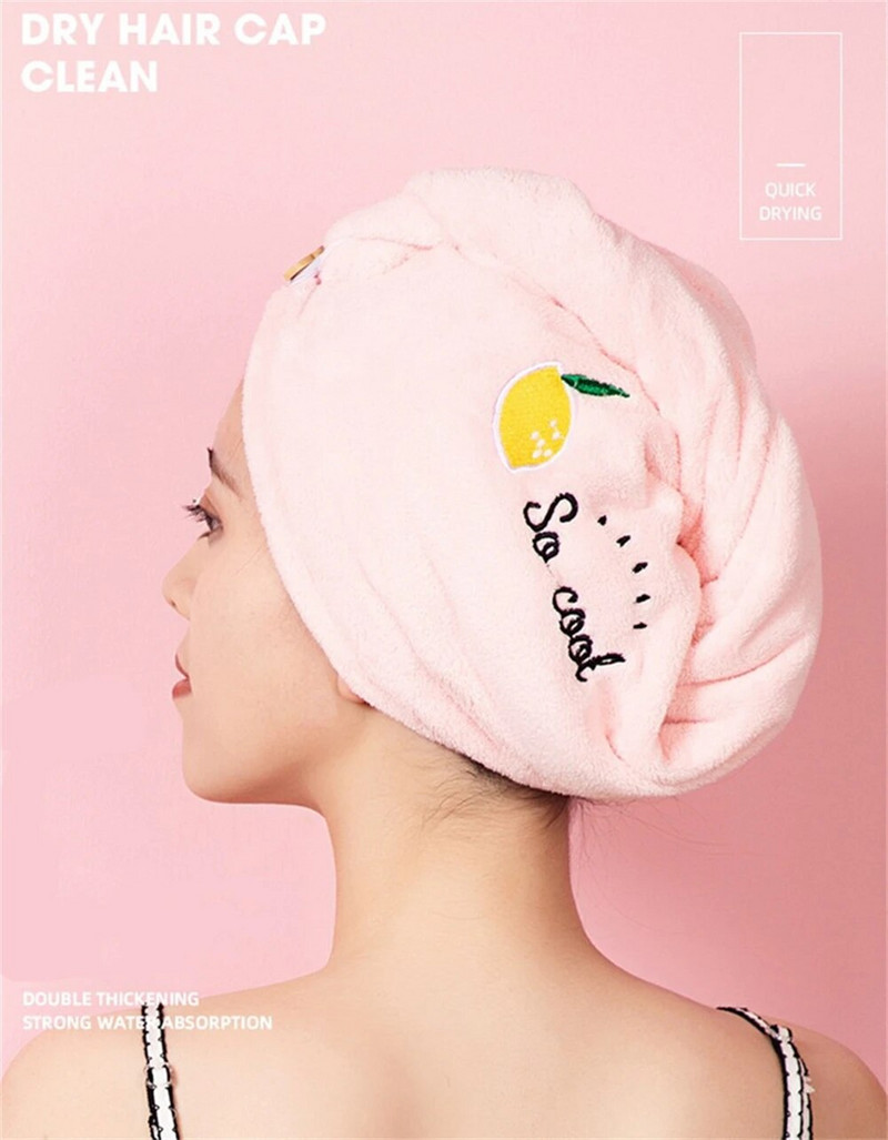 Πετσέτες για στεγνά μαλλιά για κορίτσια Καπάκι μπάνιου ντους Πετσέτες από μικροΐνες για στεγνά μαλλιά Γρήγορο στέγνωμα μαλλιών Πετσέτες τουρμπάνι κατά του φριζαρίσματος