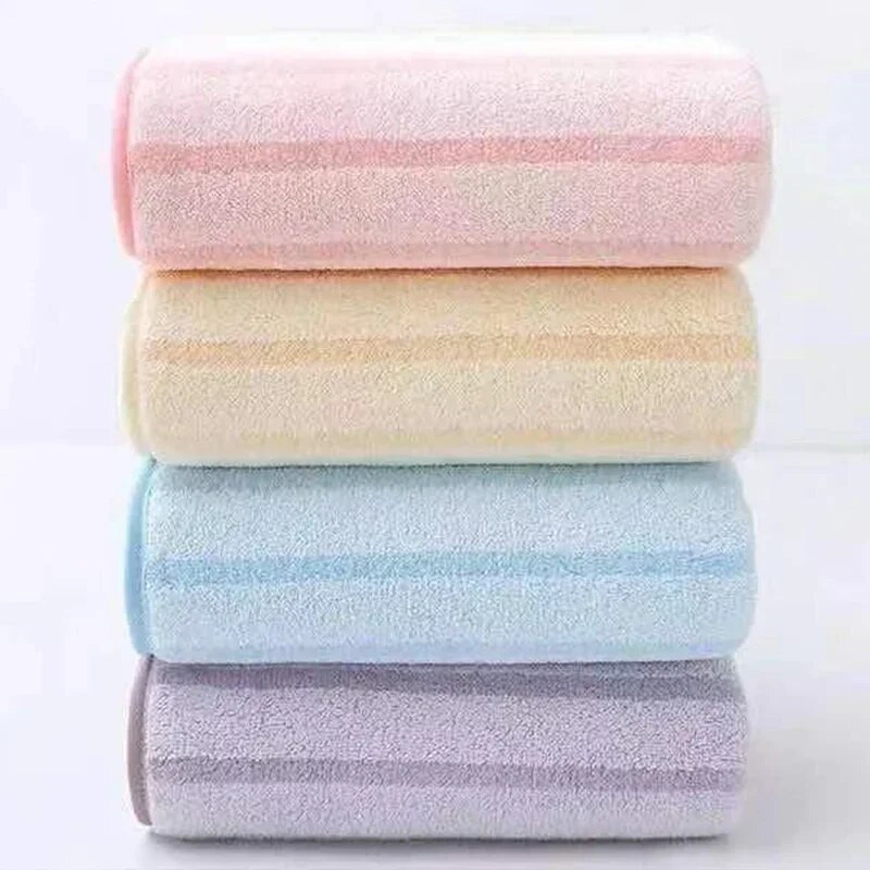 70x140 cm juostelinis dušo rankšluostis greitai džiūstantis vonios rankšluostis, sugeriantis didelis paplūdimio rankšluostis Patogus chalatas Mikropluošto rankšluostis maudymosi chalatas