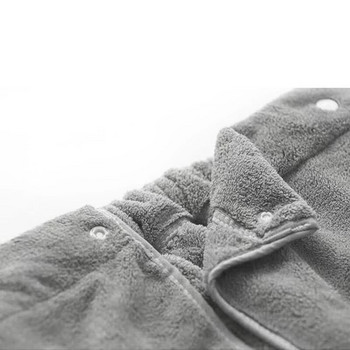 YOMDID Носена мъжка кърпа за баня Мек микрофибърен халат с магически джоб за възрастни Фитнес зала Плаж Сауна Спа Плуване Хавлия за бягане