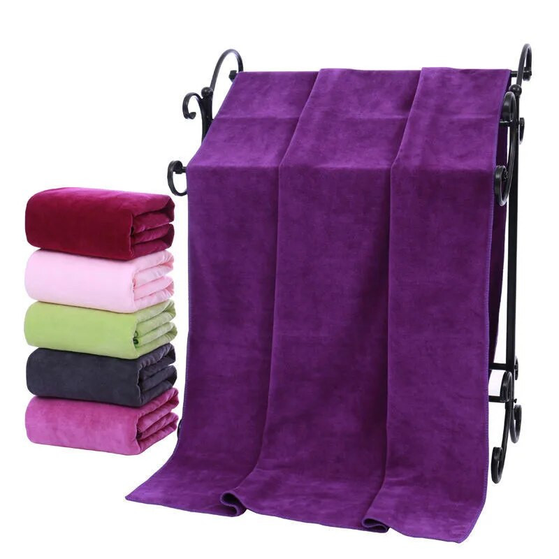 Uus mikrokiust vannirätik, ülisuur, pehme, üliimav, kiiresti kuivav, pleekimatu, mitmeotstarbeline spordireisirätik