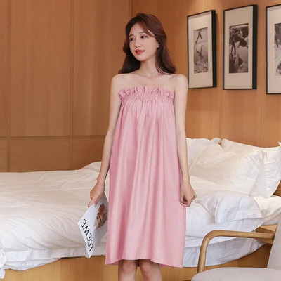 Mikrofiibrist pehme vannirätik üliõhuke ilusalongi pühendatud naistele kantavad kiirelt kuivavad maagilised rannaspaa hommikumantlid