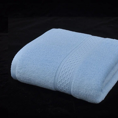 Puhas puuvillane rätik ühevärviline paksendatud ebemevaba imav puuvillane vannirätik 70x140cm