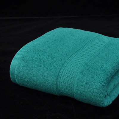 Puhas puuvillane rätik ühevärviline paksendatud ebemevaba imav puuvillane vannirätik 70x140cm