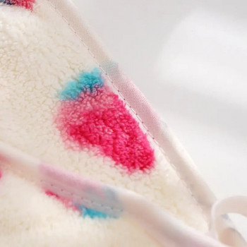 Кърпа за коса от микрофибър Хавлиена кърпа за лице с отпечатък на ягоди Ежедневна кърпа за възрастни, деца, абсорбиращи анимационни филми Удобна домакинска кърпа