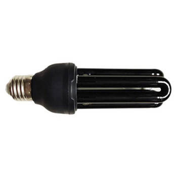 Μαύρος λαμπτήρας UV με βιδωτό καπάκι χαμηλής ενέργειας AC 220V 30w/40w 365nm 300-400NM Range Replaceable Lamp Bulb E27 Base