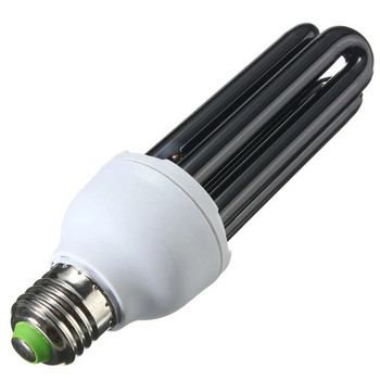 E27 UV Λαμπτήρας 15W 20W 30W 40W Ευθεία χαμηλής ενέργειας Ultraviolet Fluorescent Black Light CFL Violet Lamp AC 220V