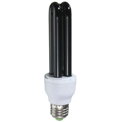 E27 UV Λαμπτήρας 15W 20W 30W 40W Ευθεία χαμηλής ενέργειας Ultraviolet Fluorescent Black Light CFL Violet Lamp AC 220V