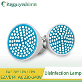 KPS E27/E14/GU10/MR16 UVC UV Αποστειρωτής Λαμπτήρας Αποστειρωτής Λαμπτήρας Kill Mite Ultraviolet Ozone Microcidal Lights 220V 110V