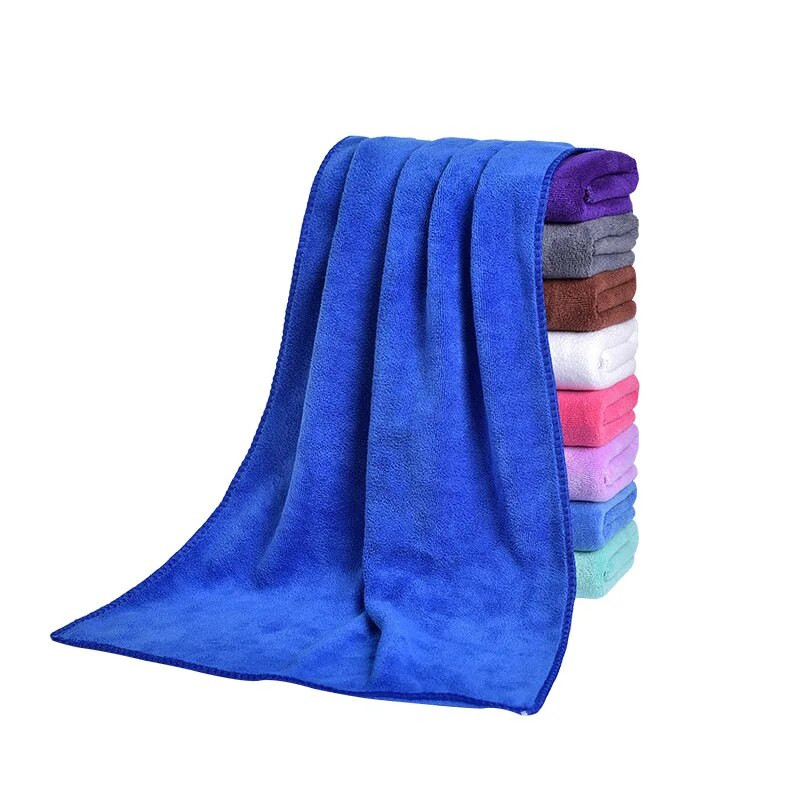 Superfine Fiber Soft Absorbent Πετσέτα Καθαρισμός Σπίτι Beauty Salon Παχύνοντας Πετσέτα για τα μαλλιά που στεγνώνουν γρήγορα Πετσέτες μαλλιών