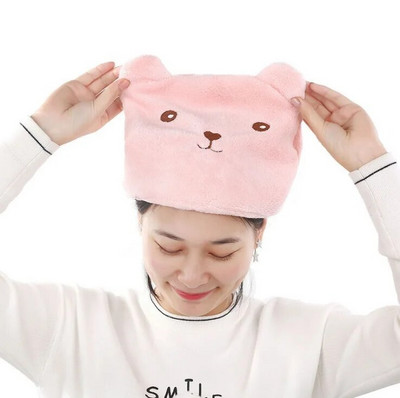 Mikrokiust juukserätikud naiste lokkis juustele spaa turban kiirelt kuivatav käterätik vannidušimüts Kiire kuiv rätik pea jaoks