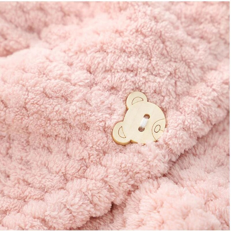 Mikrokiust juukserätikud naiste lokkis juustele spaa turban kiirelt kuivatav käterätik vannidušimüts Kiire kuiv rätik pea jaoks