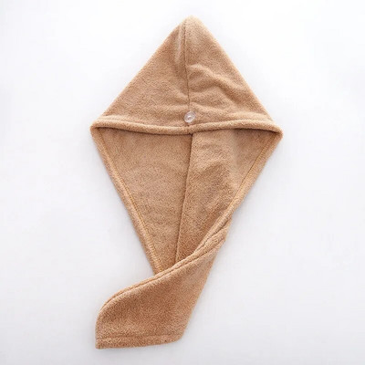 Magický mikrovláknový rýchloschnúci uterák na vlasy, uteráky do kúpeľne, zábal, čiapka, rýchloschnúca čiapka, turban