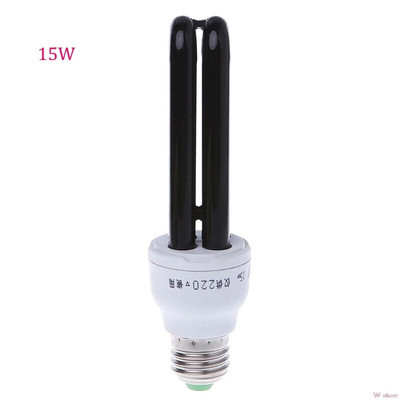 E27 15/20/30/40W UV Ultraviolet Fluorescent Blacklight CFL Light Bulb Lamp 220V K9FB