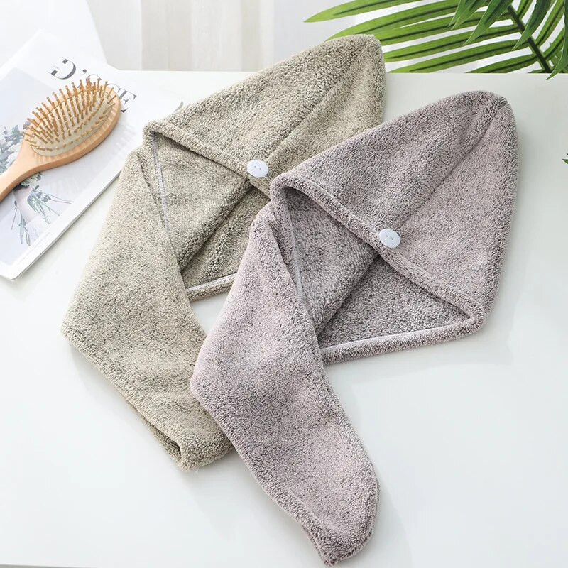 Bambusest süsikiust juukserätikud vannipea turbani mähis Kiiresti kuivavad kortsumisvastased juukserätikud juuste kuivatamiseks naistele tüdrukutele vannituba