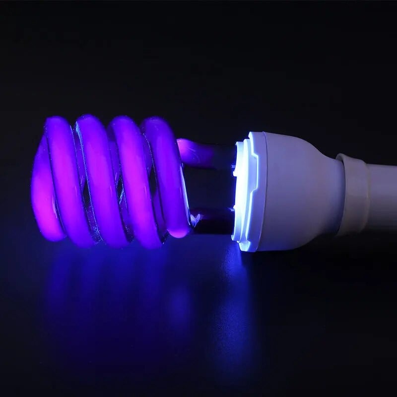 Žiarovka E27 40W Blacklight UV ultrafialová žiarivka 220V fialové svetlo s nízkou energiou, germicídna lampa