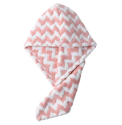Uterák na vlasy z mikrovlákna pre ženy, pruhovaný turban, suchý, proti krepovateniu, super savý, rýchloschnúci, vhodný pre kučeravé dlhé vlasy