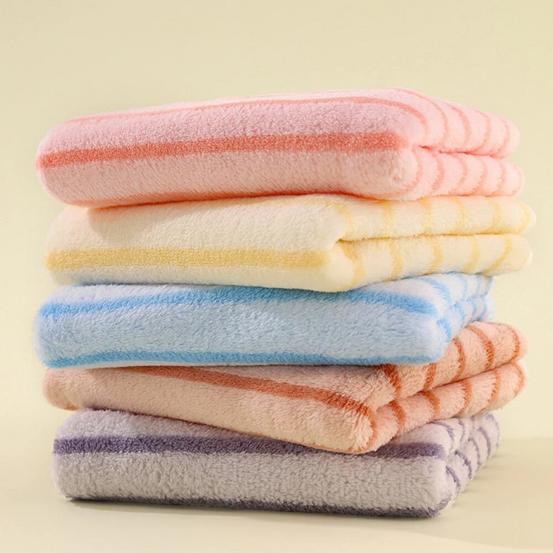 Υψηλής απορρόφησης πετσέτα προσώπου Πετσέτα δώρου Αξεσουάρ μπάνιου που δεν ξεθωριάζει και δεν πέφτει Απορροφητική πετσέτα με μαλακή λωρίδα