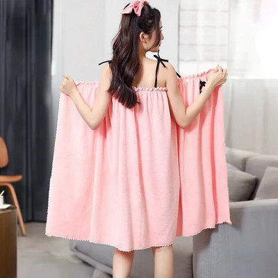 Γυναικείες πετσέτες μπάνιου που φοριούνται Πετσέτες μπάνιου Coral fleece Γυναικεία φούστα μπάνιου Απορροφητική φούστα μπάνιου Πετσέτα ντους σάουνα