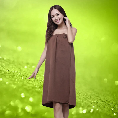 Γυναικεία μπουρνούζι που στεγνώνουν γρήγορα και φοριέται με πετσέτα μπάνιου για ντους SPA με περιτύλιγμα σώματος, μπουρνούζι μπάνιου, μαλακό απορροφητικό μικροΐνες