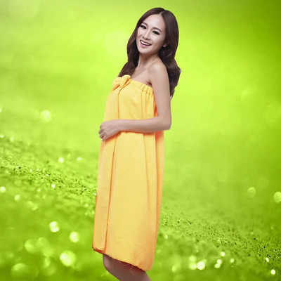 Γυναικεία μπουρνούζι που στεγνώνουν γρήγορα και φοριέται με πετσέτα μπάνιου για ντους SPA με περιτύλιγμα σώματος, μπουρνούζι μπάνιου, μαλακό απορροφητικό μικροΐνες