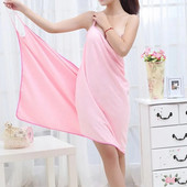 Prosop purtabil din microfibră de baie halat de baie sexy pentru femei, cu uscare rapidă, prosoape de îmbrăcăminte, rochie de plajă, set de baie