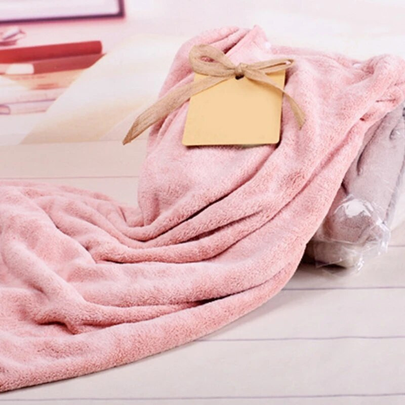 Moteriškas koralinis vonios rankšluosčio įklotas su reguliuojamu mygtuku užsidarantis mikropluošto chalatas kūną dengianti vienspalvė suknelė