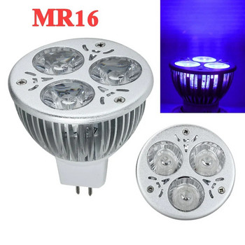 3W LED ултравиолетови светлини E27/GU10/MR16 UV чек пари Крушка Лампа романтична атмосфера за пари Медицински флуоресцентен агент